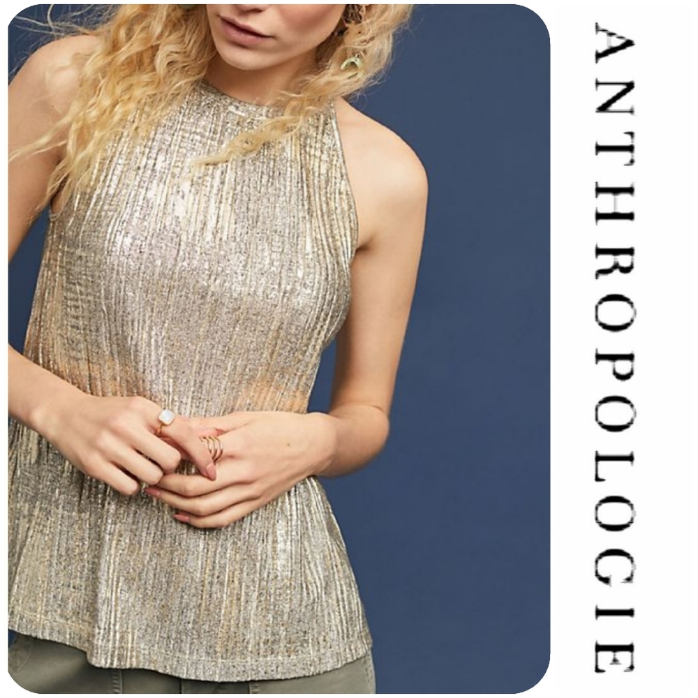Moulinette Soeurs Shine On Tank Top NWOT